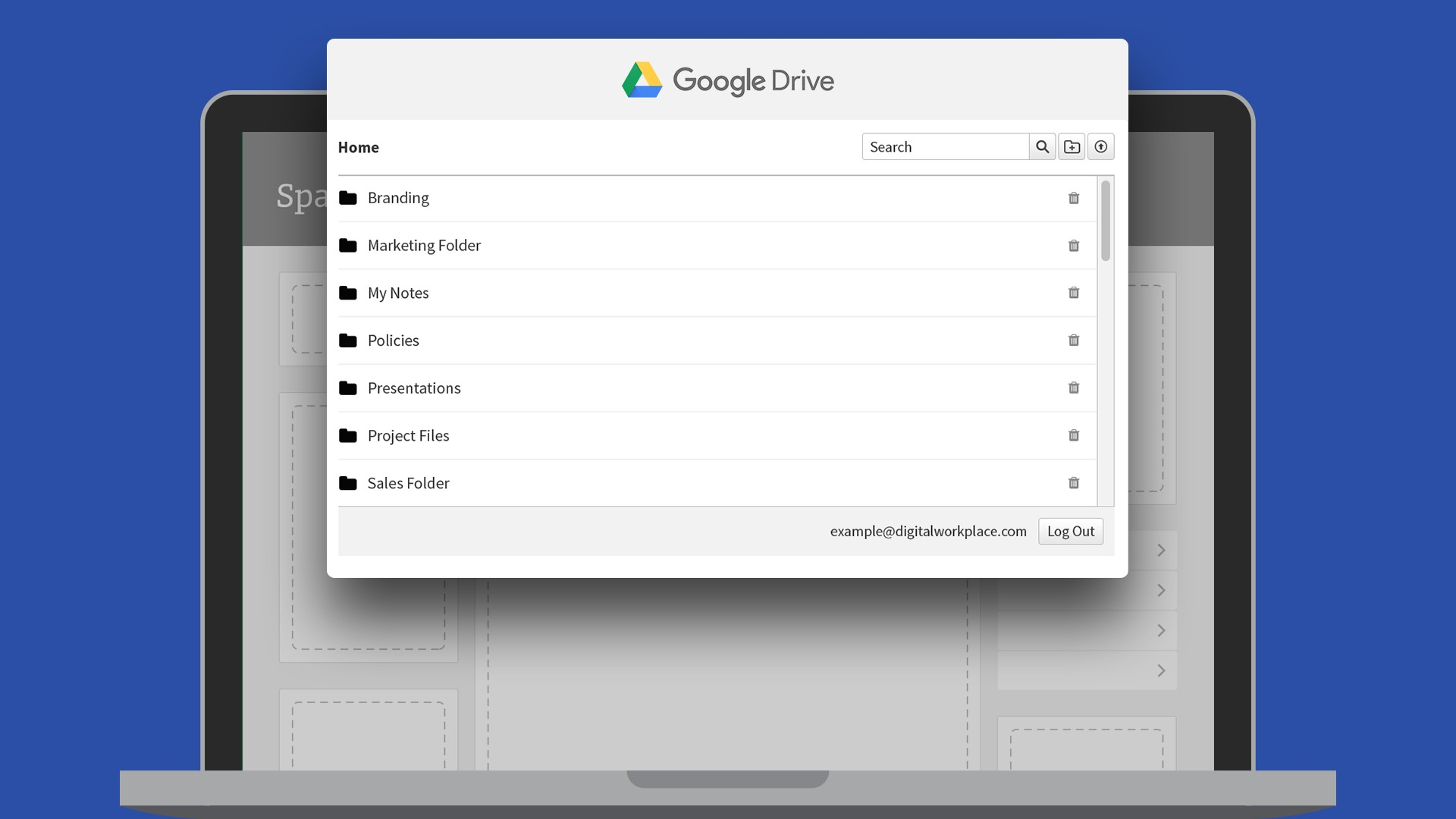 google drive widget for mac